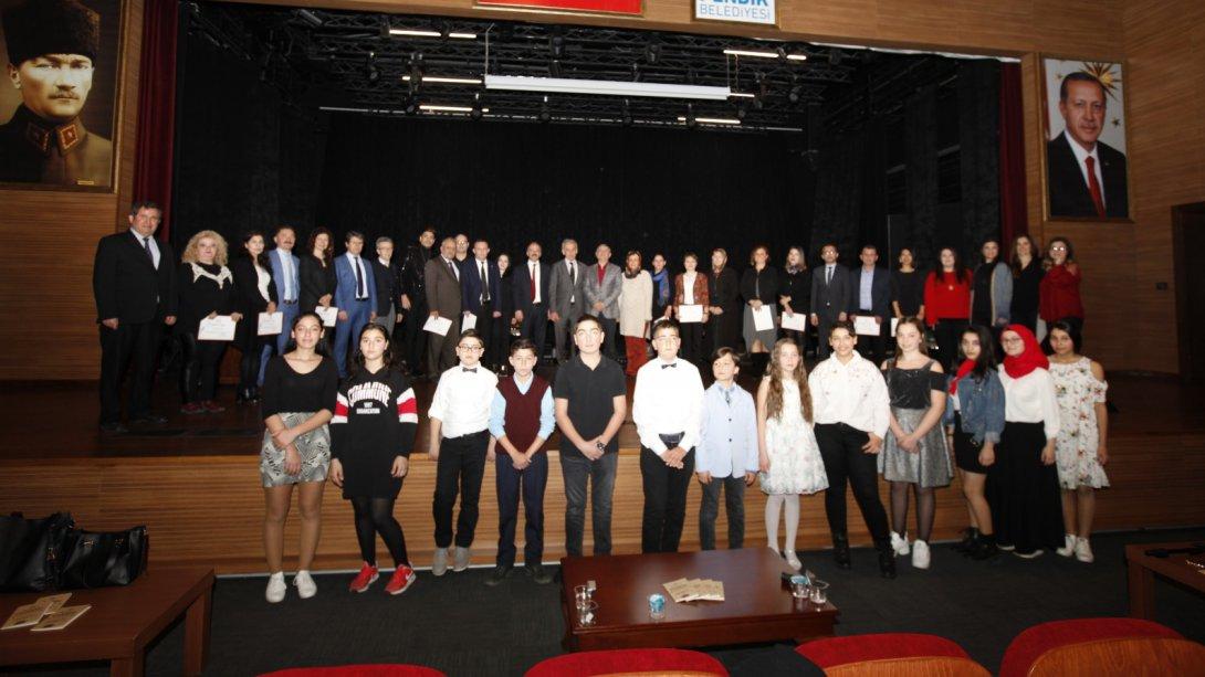 İlçemiz Ortaokullar Arası Türk Sanat Müziği ve Türk Halk Müziği Yarışması Sonuçlandı.