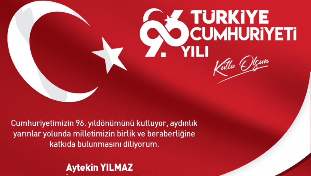 29 Ekim Cumhuriyet Bayramı Kutlu Olsun.