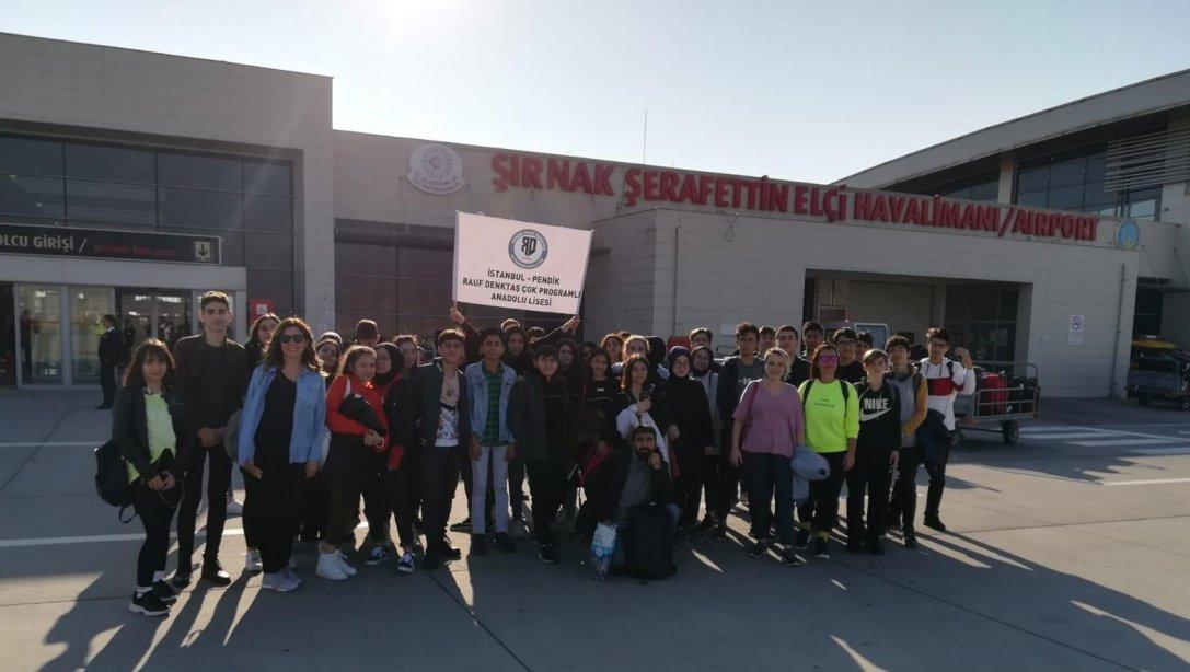 Rauf Denktaş Çok Programlı Anadolu Lisesi Biz Anadoluyuz Projesi kapsamında Şırnak'ta