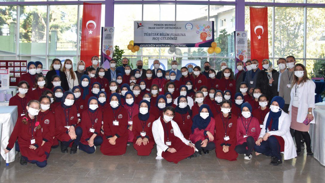 Pendik Merkez İmam Hatip Ortaokulu Tübitak 4006 Bilim Fuarı Açılışı Yapıldı.