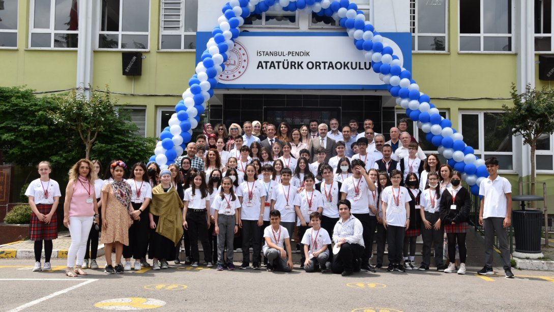 Pendik Atatürk Ortaokulu Tübitak 4006 Bilim Fuarı Açılışı Yapıldı.