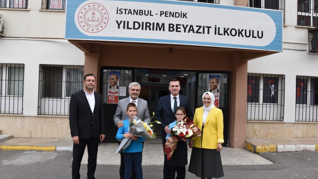 Pendik Kaymakamımız Sn. Mehmet Yıldız Kaynarca Mahallemizde bulunan Yıldırım Beyazıt İlkokulunu ziyaret etti.
