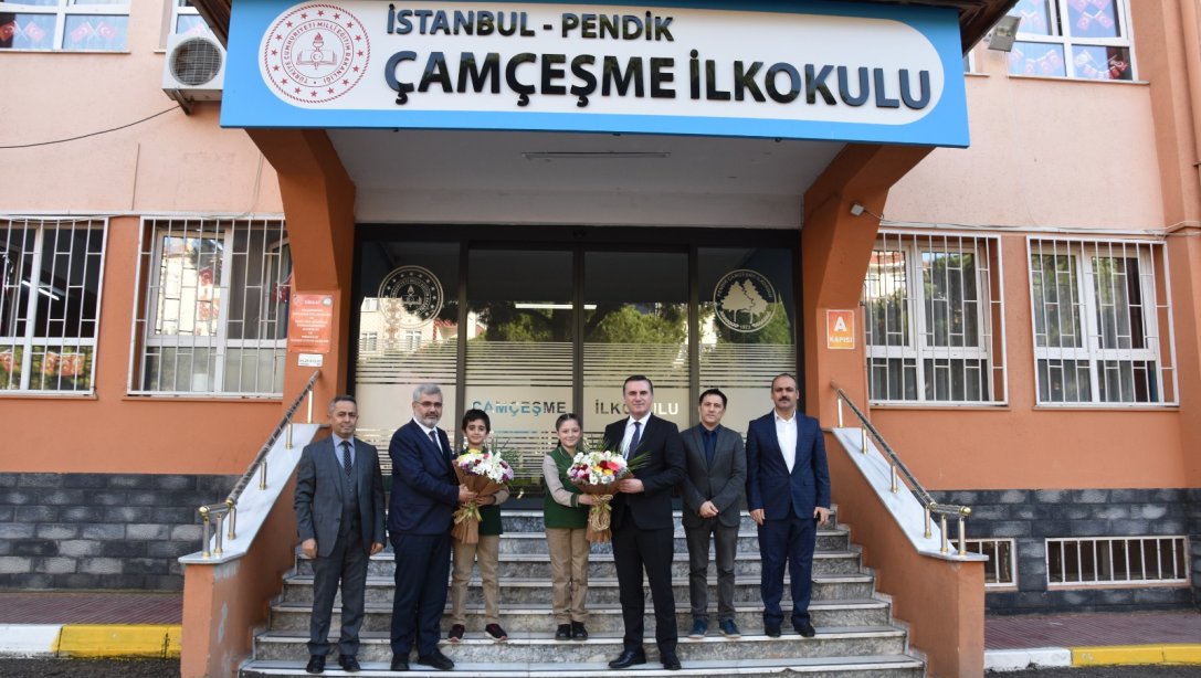 Pendik Kaymakamımız Sn. Mehmet Yıldız Çamçeşme İlkokulumuzu ziyaret etti.