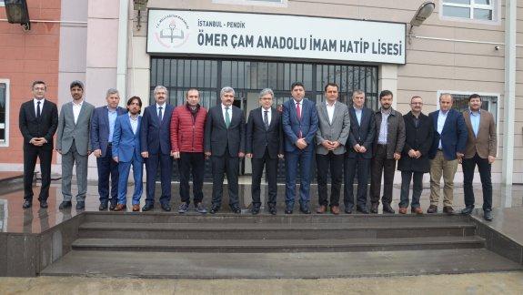 İl Milli Eğitim Müdürümüz Proje Okulumuz Ömer Çam Anadolu İmam Hatip Lisesini Ziyaret Etti.