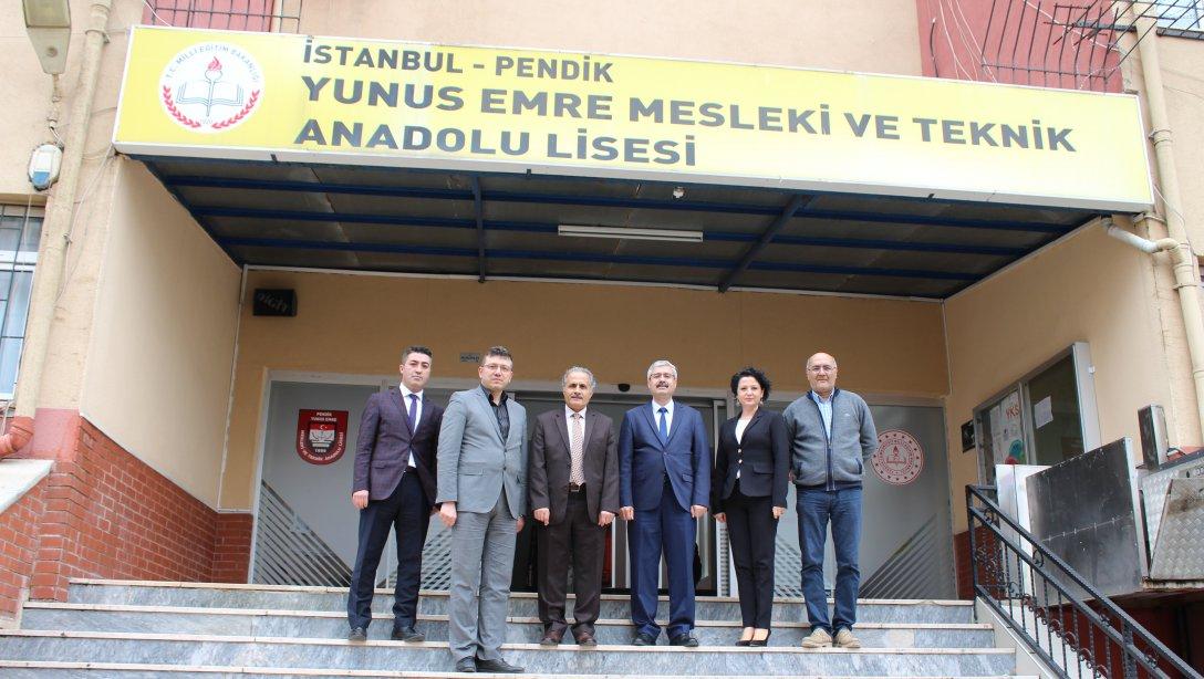 Pendik Kaymakamımız Sn. İlhan Ünsal Yunus Emre Mesleki ve Teknik Anadolu Lisesi´ni  Ziyaret Etti.