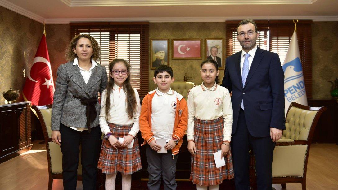 Süreyyapaşa İlkokulu Öğrencilerimiz Pendik Belediyesi Başkanlık Koltuğunu Devraldı.