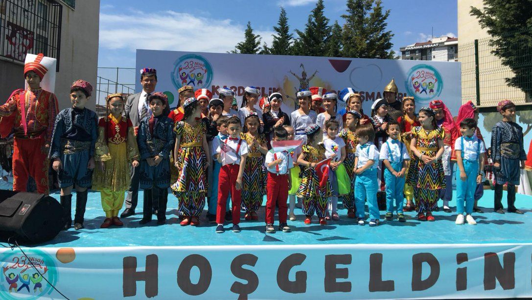 14. Uluslararası Pendik Çocuk Festivali Kardeşlik Buluşması Adil Erdem Bayazıt Ortaokulu´nda Gerçekleşti.