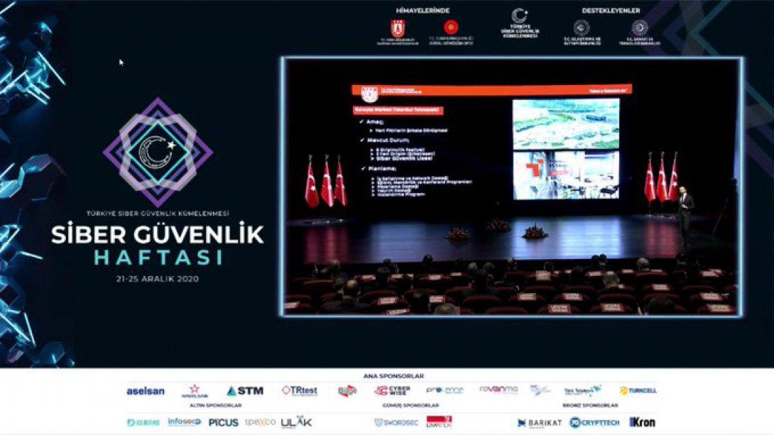 Ülkemizin ilk siber güvenlik lisesi Teknopark İstanbul MTAL'de Türkiye Siber Güvenlik Kümelenmesi'nde yerini aldı.