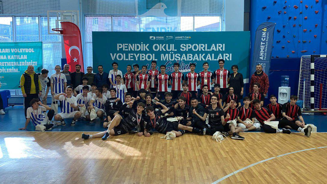 Okul Sporları İlçe Voleybol Yarışmaları Düzenlendi.