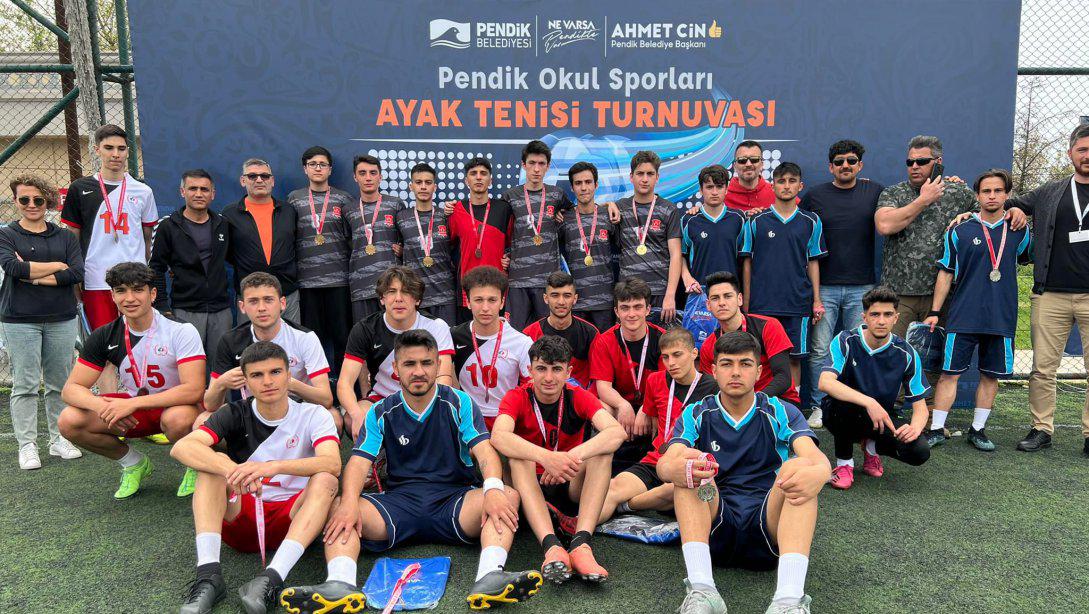Okul Sporları İlçe Ayak Tenisi Turnuvası Düzenlendi.