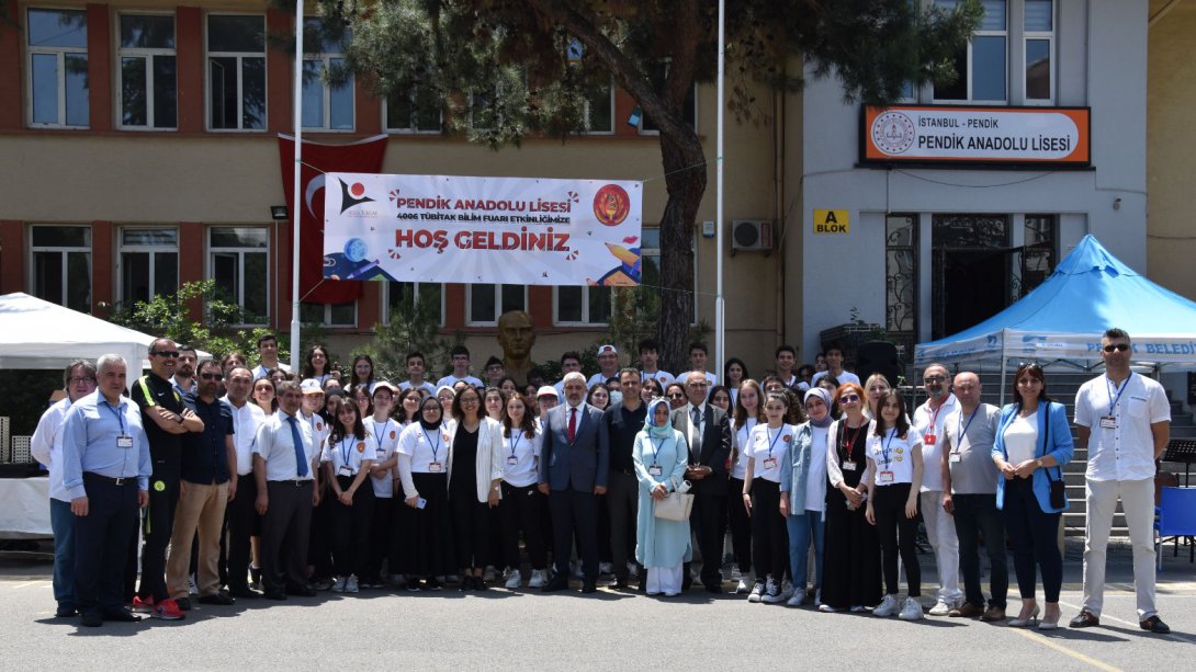 Pendik Anadolu Lisesi Tübitak 4006 Bilim Fuarı Açılışı Yapıldı.
