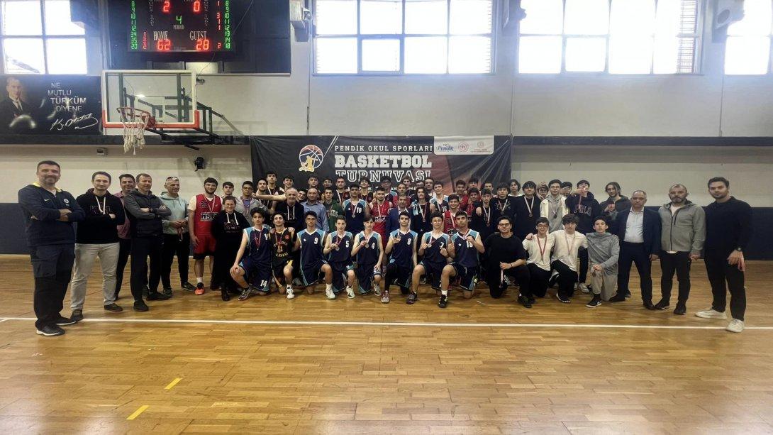 Okul Sporları İlçe Basketbol Turnuvası Düzenlendi.