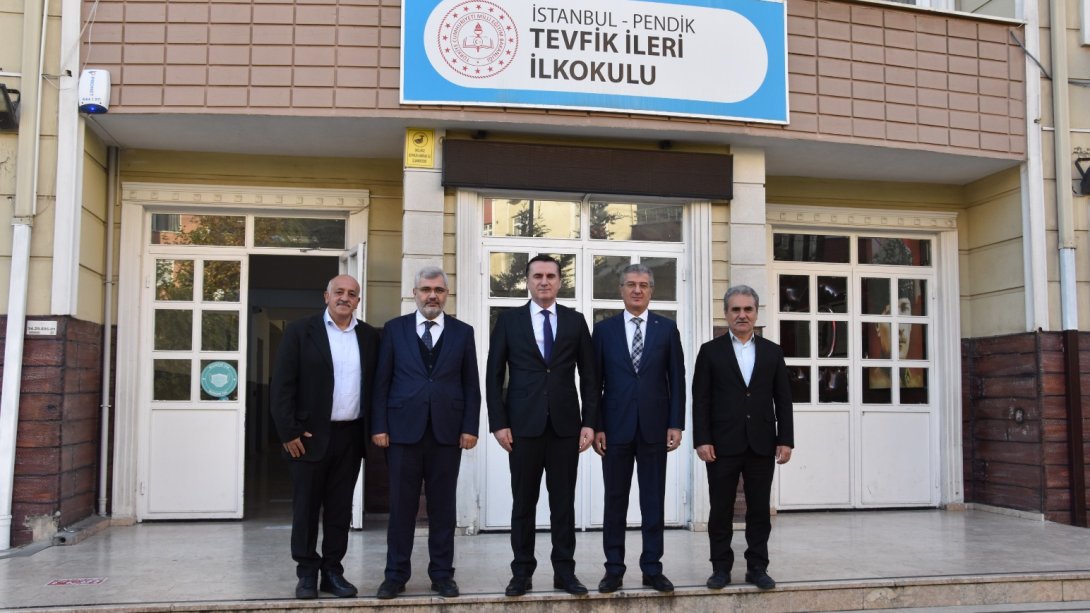 Pendik Kaymakamımız Sn. Mehmet Yıldız Tevfik İleri İlkokulu ziyaret etti.