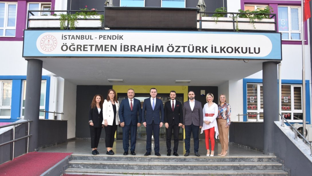 Pendik Kaymakamımız Sn. Mehmet Yıldız Öğretmen İbrahim Öztürk İlkokulunu ziyaret etti.