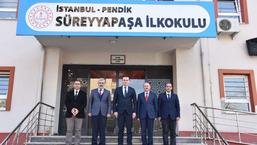 Pendik Kaymakamımız Sn. Mehmet Yıldız Süreyyapaşa İlkokulunu ziyaret etti.