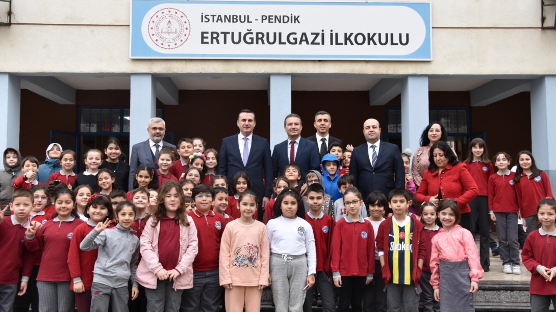 Pendik Kaymakamımız Sn. Mehmet Yıldız Ertuğrulgazi İlkokulunu ziyaret etti.