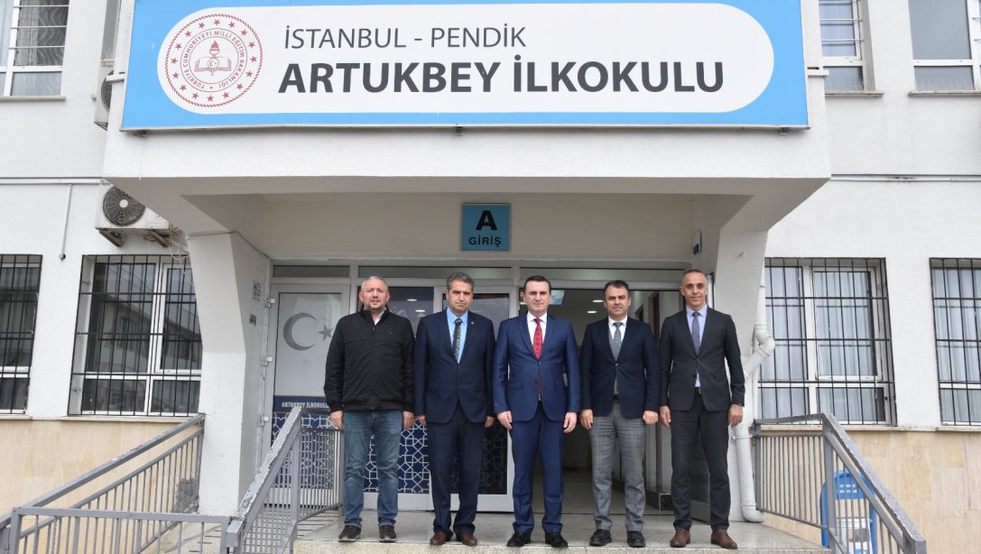 Pendik Kaymakamımız Sn. Mehmet Yıldız Artukbey İlkokulunu ziyaret etti.