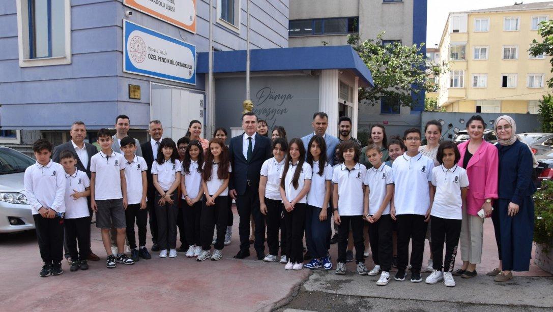 Pendik Kaymakamımız Sn. Mehmet Yıldız Özel Bil Kolejini ziyaret etti.