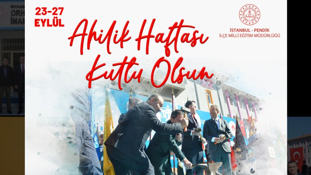 37.AHİLİK HAFTASI KUTLU OLSUN. 