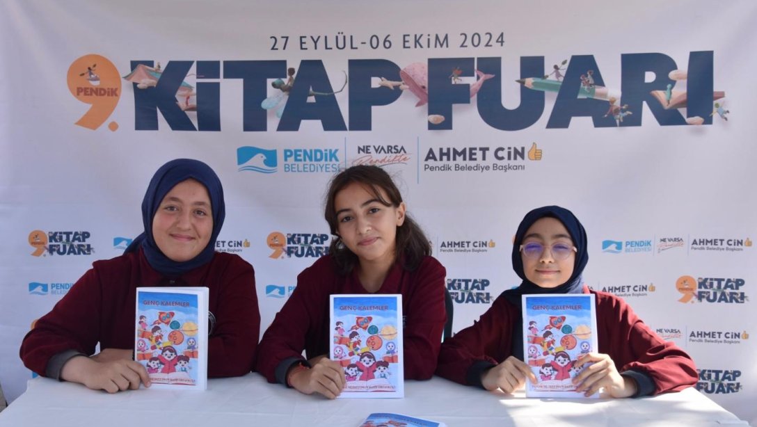 Geleceğin Yazarları Pendik 9.Kitap Fuarında Yerini Aldı.